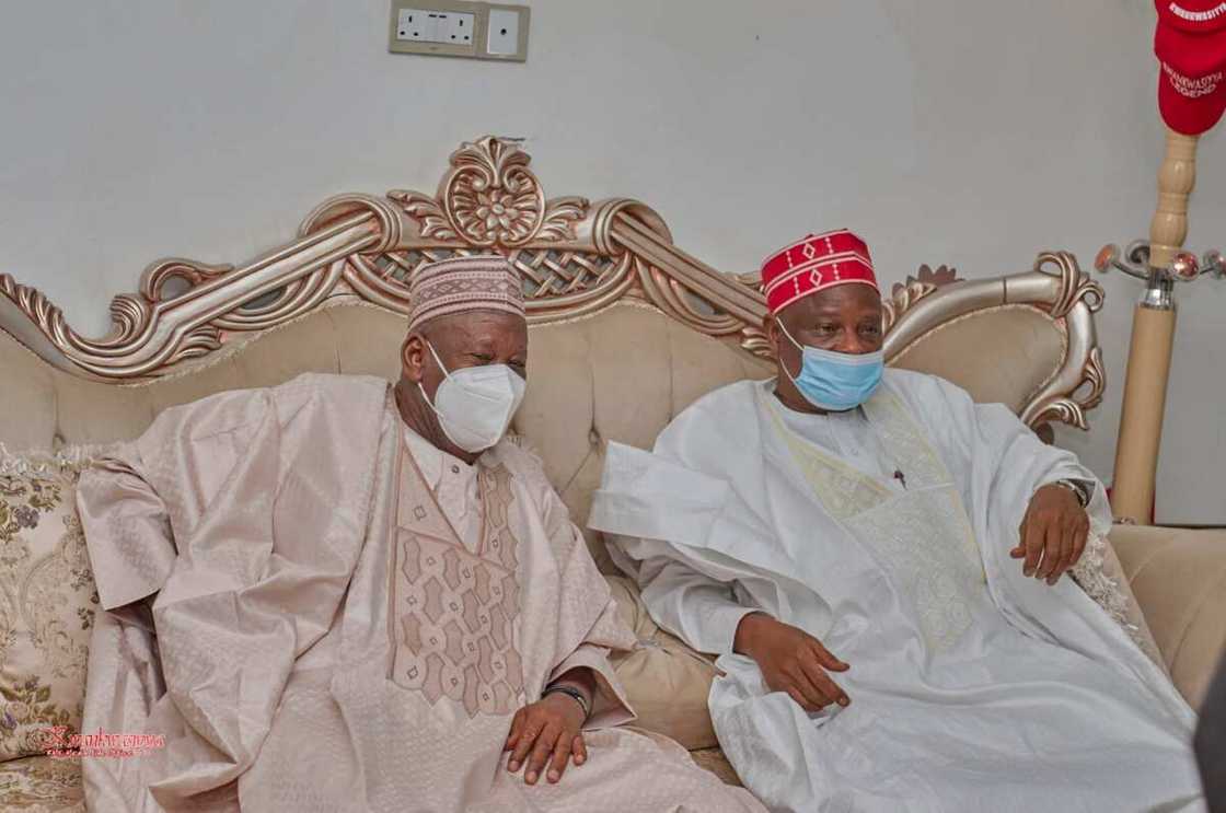 Kwankwaso da Ganduje Kwankwaso da Ganduje