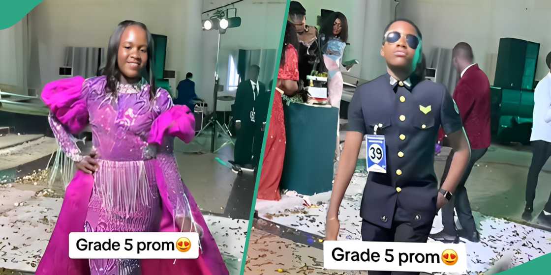 Grade 5 pupils rock classy outfits