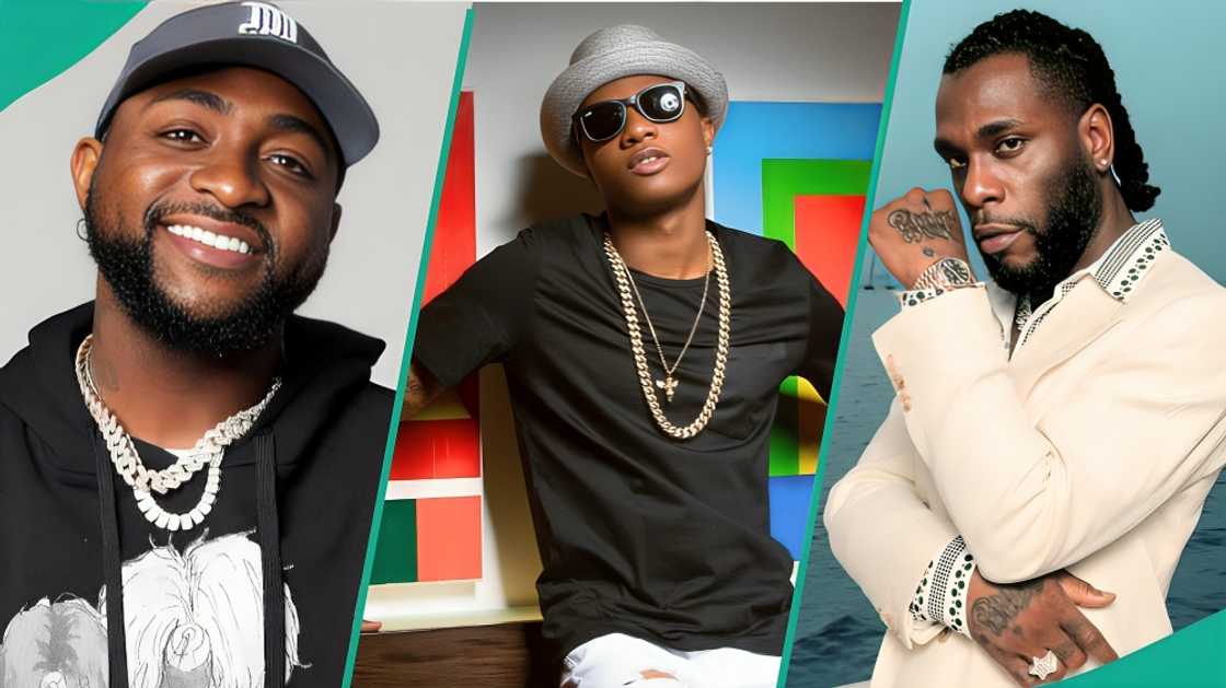 Davido sparks reactions as he removes himself from comparison with Wizkid and Burna Boy in widely shared interview clip Davido sparks reactions as he removes himself from comparison with Wizkid and Burna Boy in widely shared interview clip
