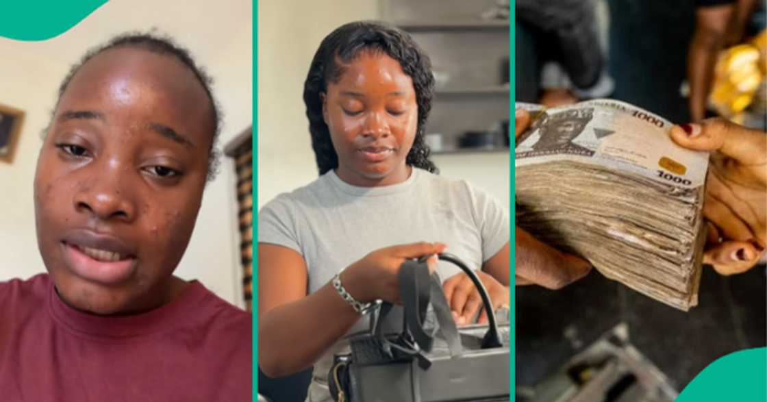 Emotional video of lady rejoicing after clearing her late mother's debt.