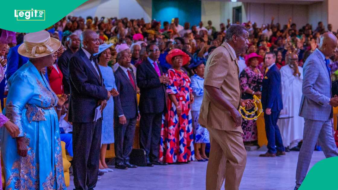Pastor E. A. Adeboye renamed the RCCG Apapa Family to “The Favoured Family,” following divine instruction received during a visit to Trinity Towers. Pastor E. A. Adeboye renamed the RCCG Apapa Family to “The Favoured Family,” following divine instruction received during a visit to Trinity Towers.