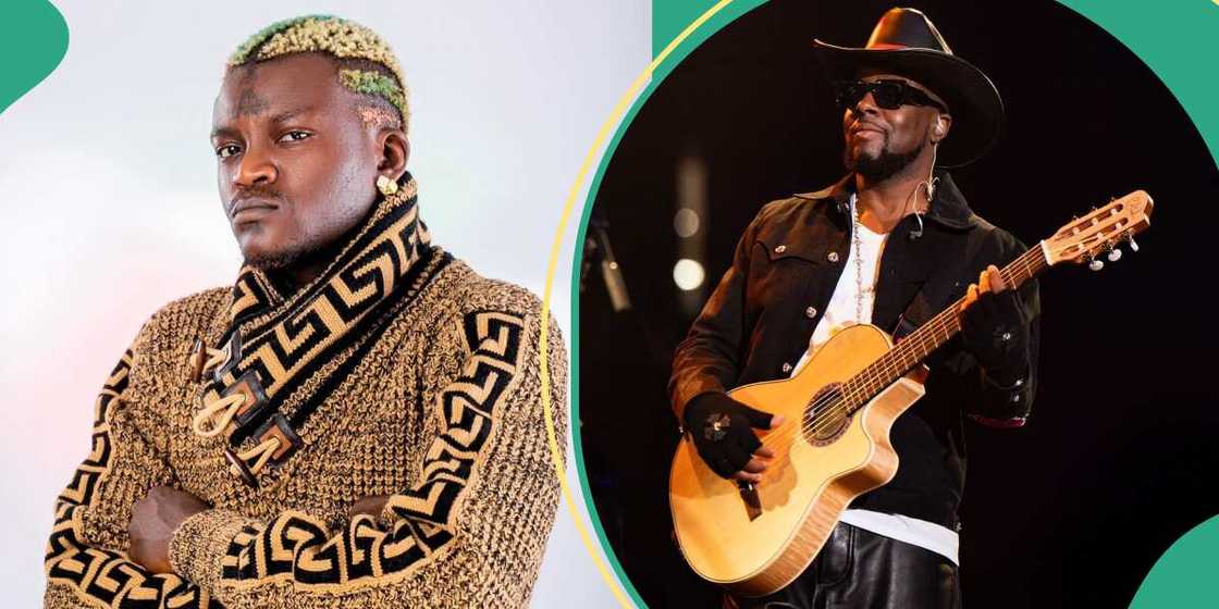 American reggae singer Wyclef Jean links up with Nigerian Street-pop artist Portable Zazu. American reggae singer Wyclef Jean links up with Nigerian Street-pop artist Portable Zazu.