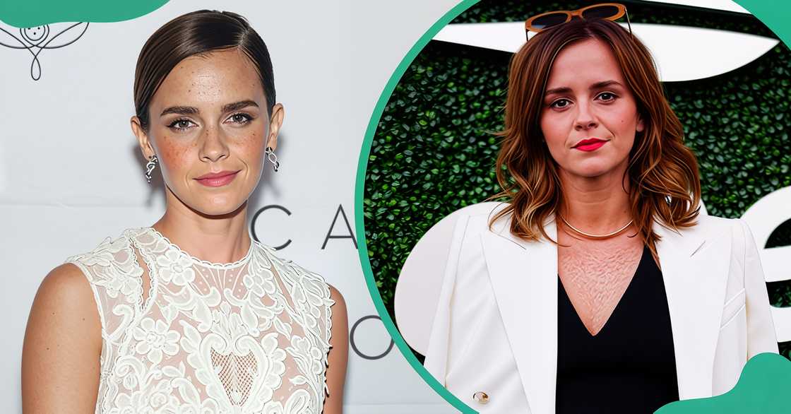 Emma Watson attended the Kering Foundation's Caring for Women Dinner. The actress attended the 2023 US Open Tennis Championships. Emma Watson attended the Kering Foundation's Caring for Women Dinner. The actress attended the 2023 US Open Tennis Championships.