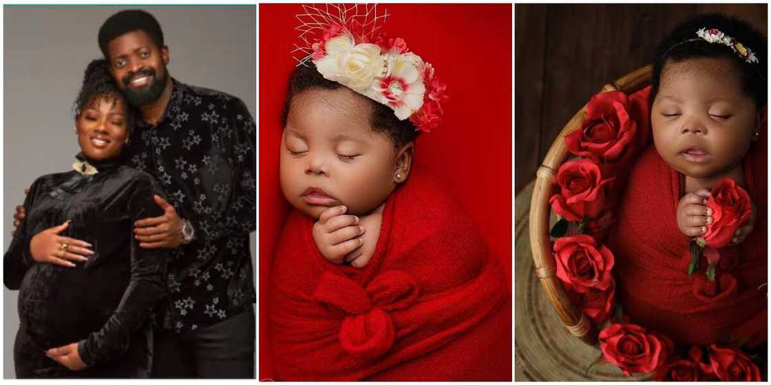 Basketmouth's wife narrates how God kept their baby alive on labour day. Basketmouth's wife narrates how God kept their baby alive on labour day.