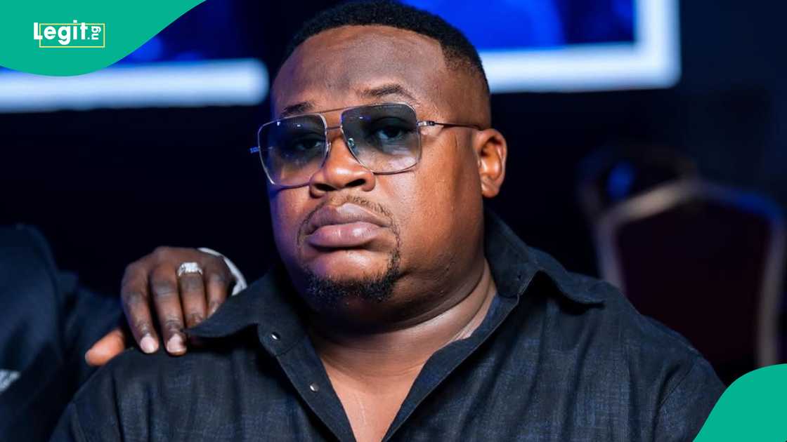 Cubana Chiefpriest gushes over his wife at brithday party