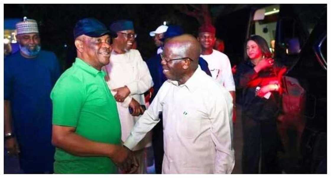 Nyesom Wike/Adams Oshiomhole/APC/PDP/Rivers State/2023 Election Nyesom Wike/Adams Oshiomhole/APC/PDP/Rivers State/2023 Election