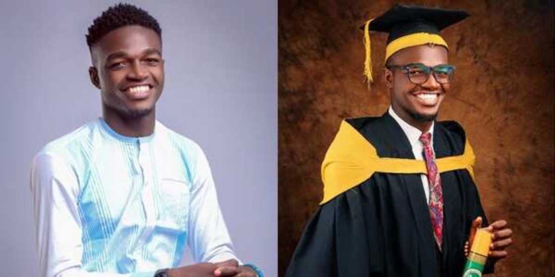 Nigerian student who worked at a car wash shop to pay fees celebrates his graduation in grand style Nigerian student who worked at a car wash shop to pay fees celebrates his graduation in grand style