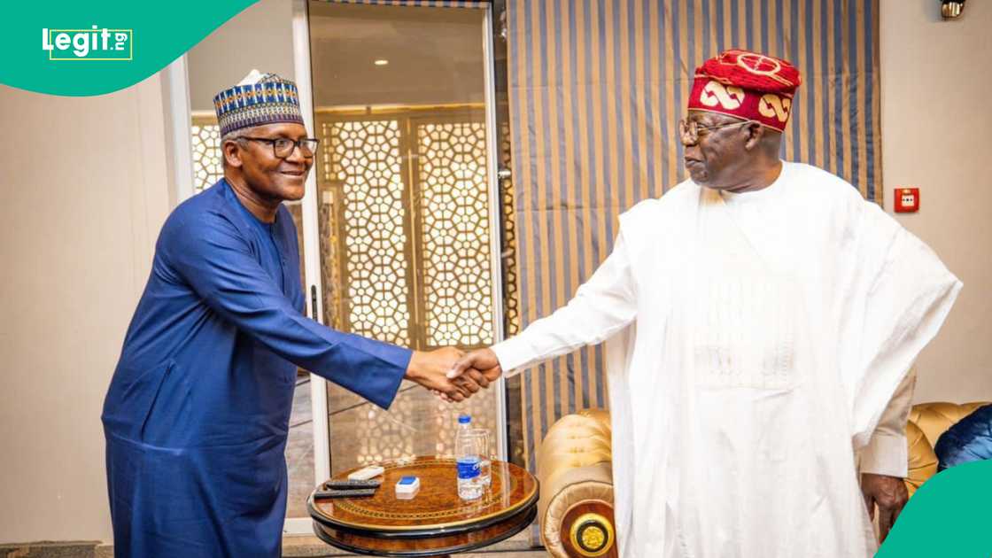 President Bola Tinubu hails Aliko Dangote at 68th birthday President Bola Tinubu hails Aliko Dangote at 68th birthday