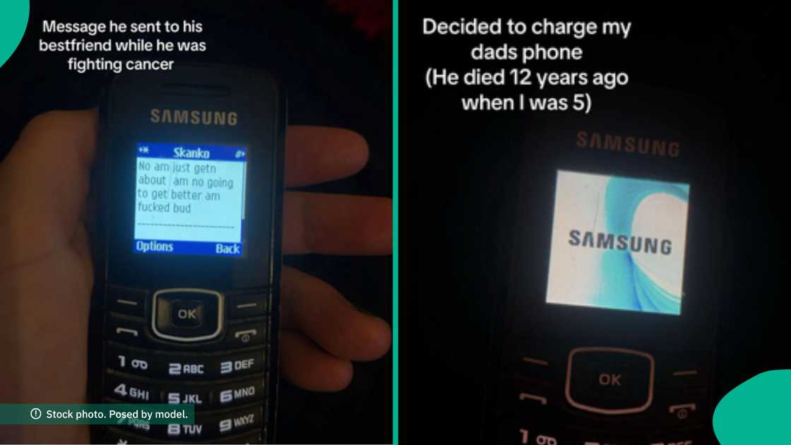 Girl posts last message her late dad sent her mum from hospital bed before he died 12 years ago
