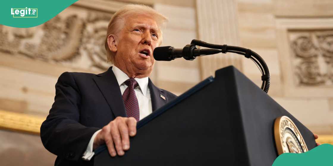 US President Donald Trump reverses the executive order on the halting of HIV treatment funding. US President Donald Trump reverses the executive order on the halting of HIV treatment funding.