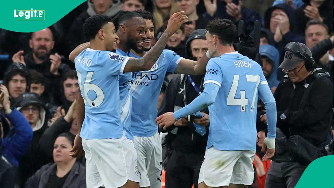 Savinho, Phil Foden, Omar Marmoush, Antoine Semenyo, Manchester City.