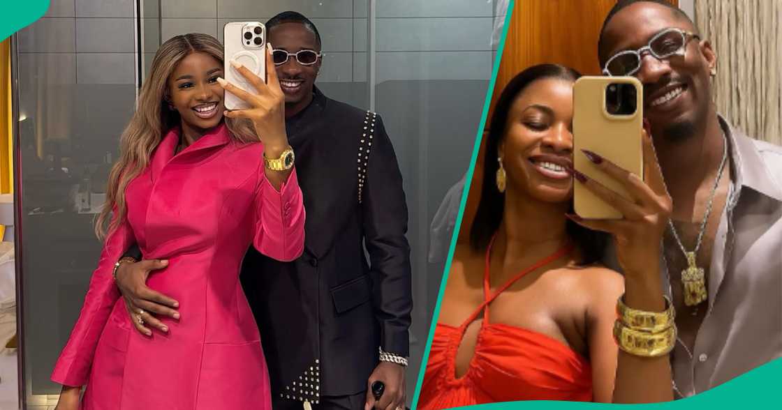 Iyabo Ojo's daughter, Priscy heavily pregnant in AI photo. Iyabo Ojo's daughter, Priscy heavily pregnant in AI photo.