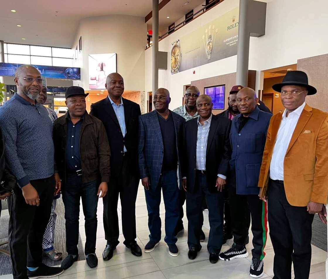 Atiku In US