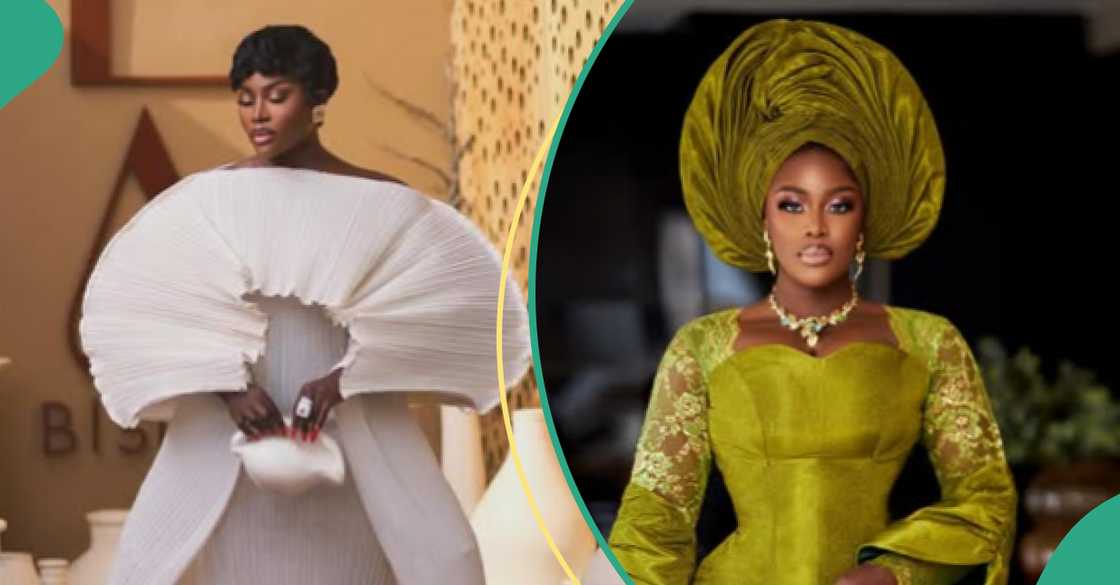 Ghanaian actress Nana Akua Addo in lovely African outfits Ghanaian actress Nana Akua Addo in lovely African outfits