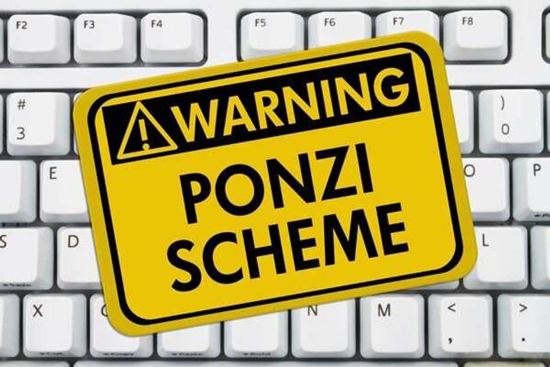 Nigerians have been warned against ponzi scheme Nigerians have been warned against ponzi scheme