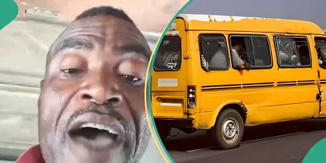 Video trends as traditionalist clashes with Pastor inside Lagos danfo bus Video trends as traditionalist clashes with Pastor inside Lagos danfo bus