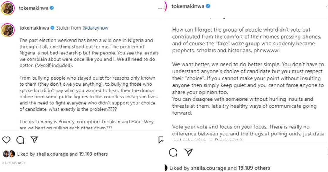 toke makinwa toke makinwa