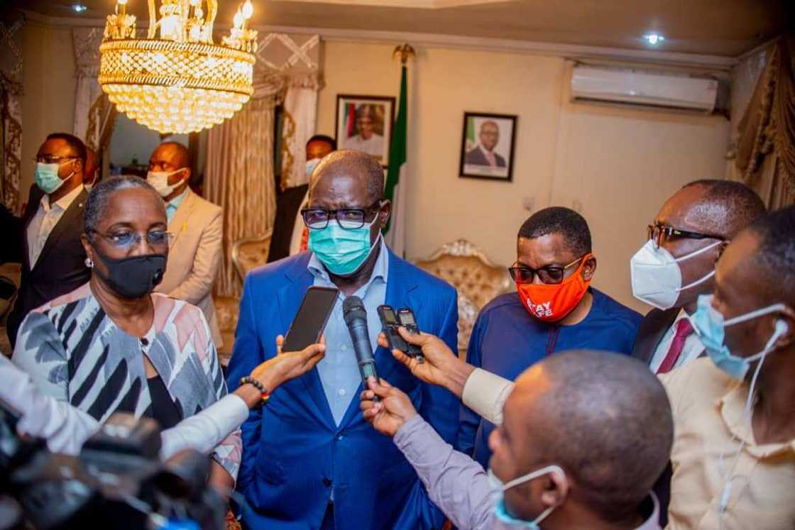 Governor Obaseki Makes U-Turn, Meets Edo PDP Working Committee