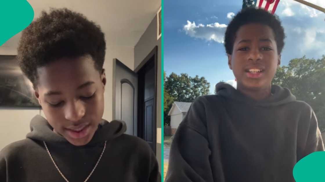 Boy shares Bible quote as he mourns Charlie Kirk. Boy shares Bible quote as he mourns Charlie Kirk.