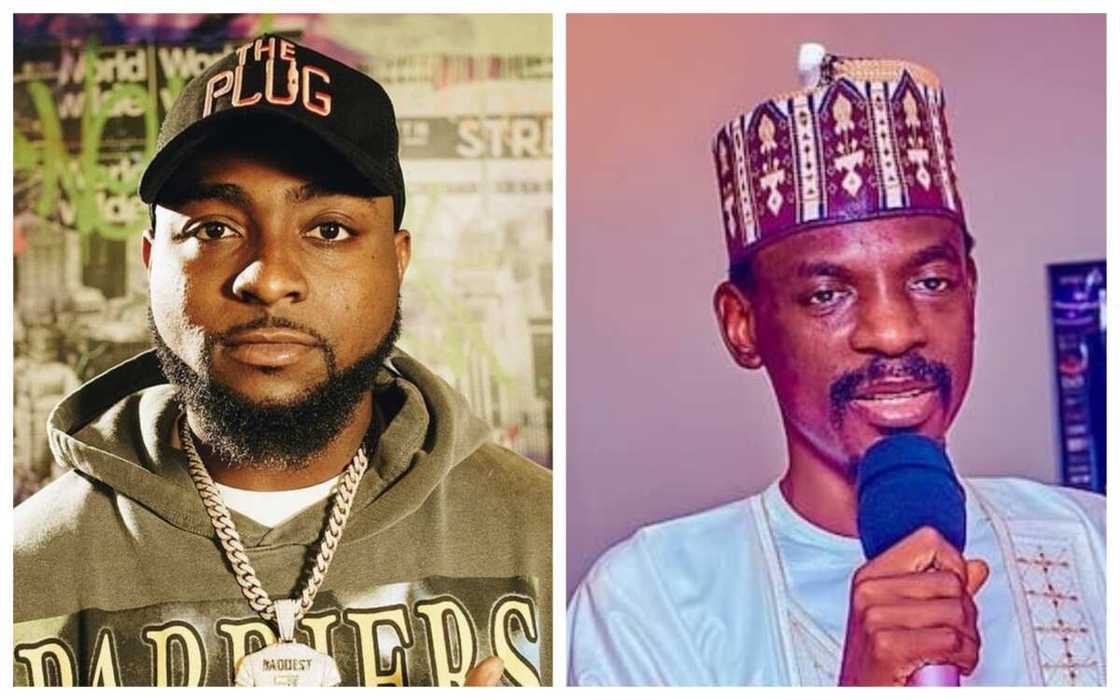 Allah ne ya kama ka: Mawaki Davido ya zolayi hadimin Buhari da ya sha kaye a zaben fidda gwani Allah ne ya kama ka: Mawaki Davido ya zolayi hadimin Buhari da ya sha kaye a zaben fidda gwani