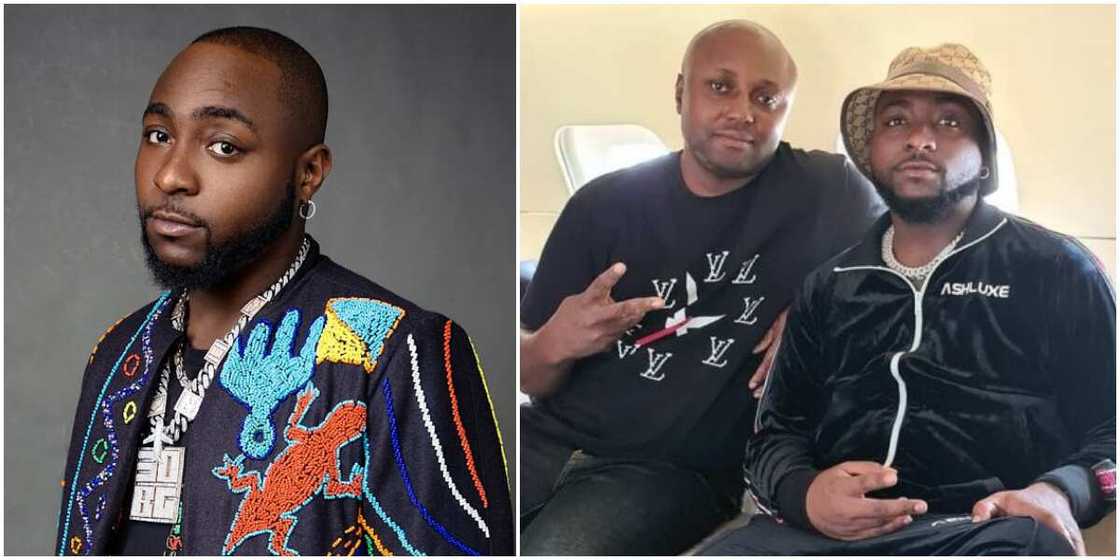 Davido, Isreal DMW bges for his Davido Davido, Isreal DMW bges for his Davido