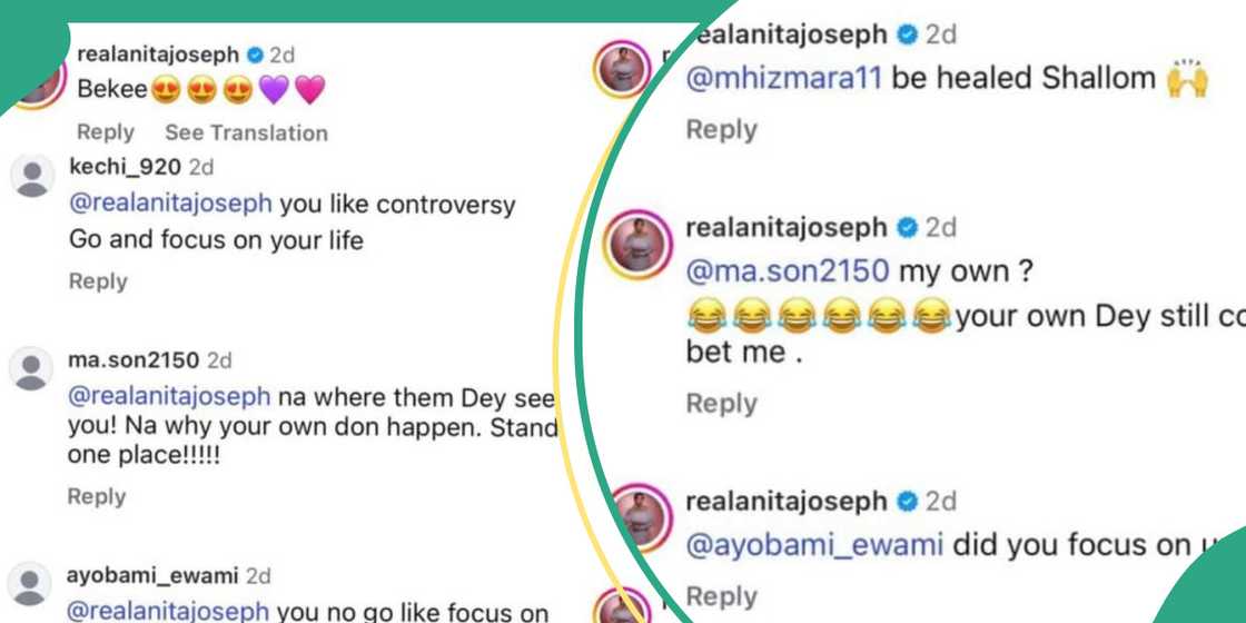 Anita Joseph addresses online backlash linked to Olakunle Churchill’s wife Rosy Meurer Anita Joseph addresses online backlash linked to Olakunle Churchill’s wife Rosy Meurer