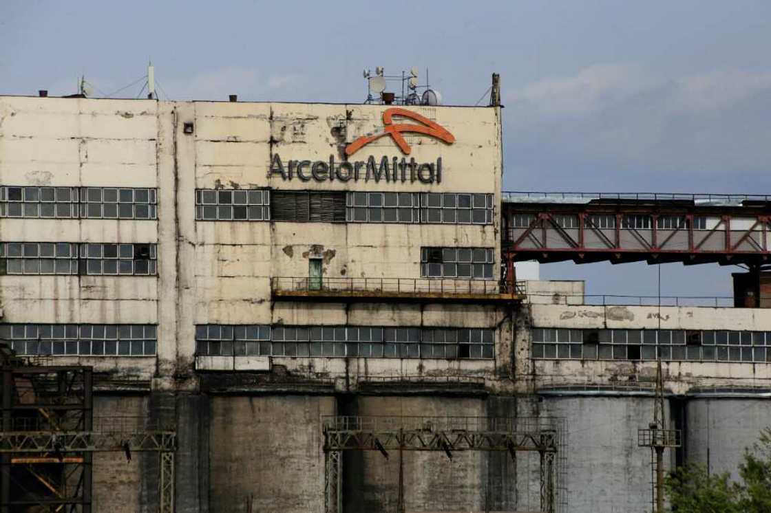 An ArcelorMittal mine building in the town of Shakhtinsk An ArcelorMittal mine building in the town of Shakhtinsk