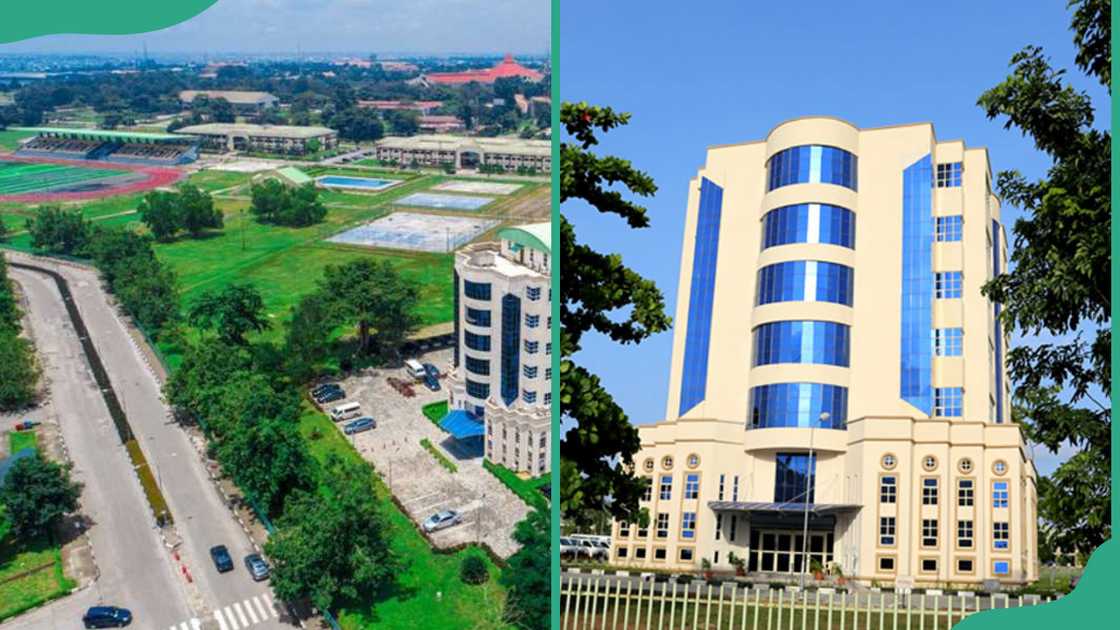 The Covenant University and medication block The Covenant University and medication block