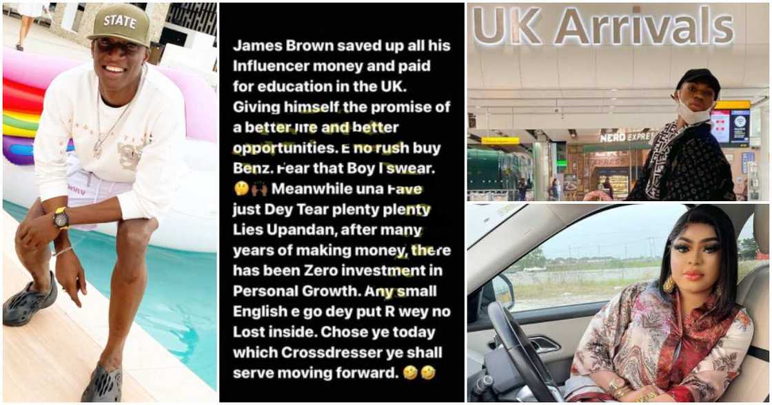 OAP N6 praises Hames Brown, shades Bobrisky