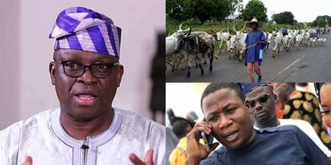 Sunday Igboho: He stood when big men were indoor, Fayose warns against arresting activist Sunday Igboho: He stood when big men were indoor, Fayose warns against arresting activist