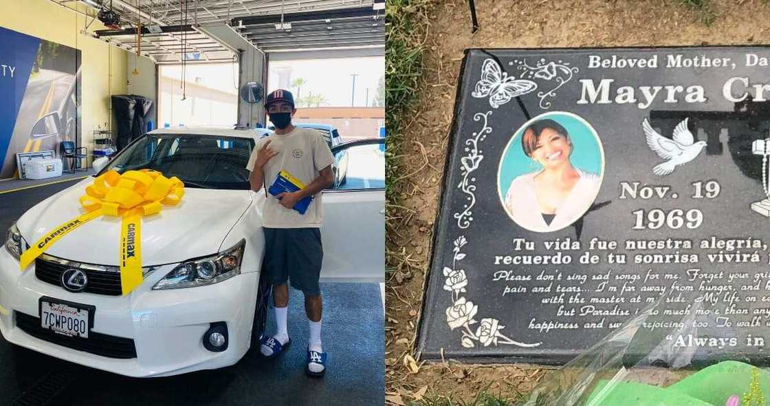 Man recounts how his dead mum came around to celebrate his new whip