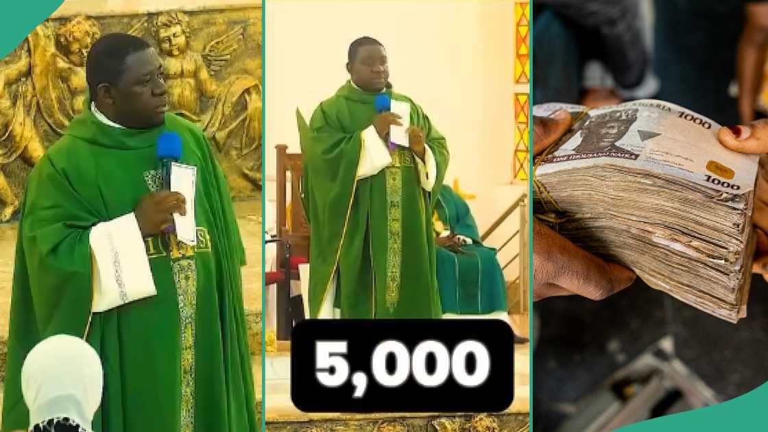 Father Bekomson teaches a lesson on generosity. Father Bekomson teaches a lesson on generosity.