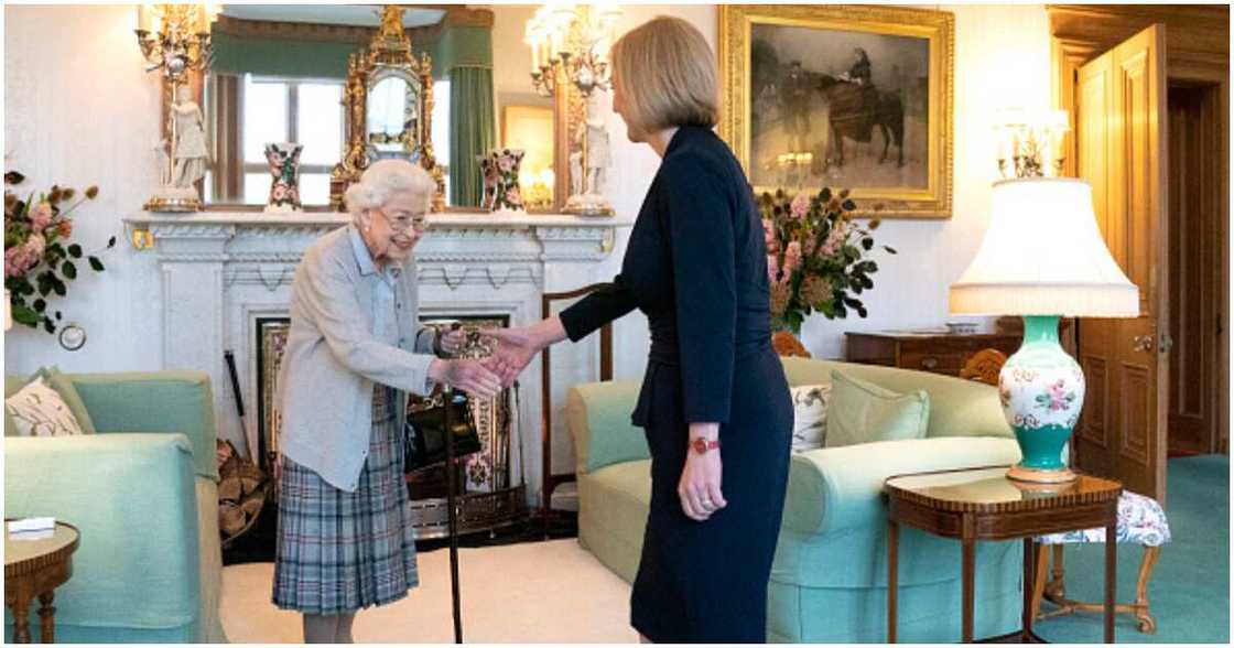 Queen Elizabeth II, Donald Trump, Joe Biden, Liz Truss, President Muhammadu Buhari Queen Elizabeth II, Donald Trump, Joe Biden, Liz Truss, President Muhammadu Buhari