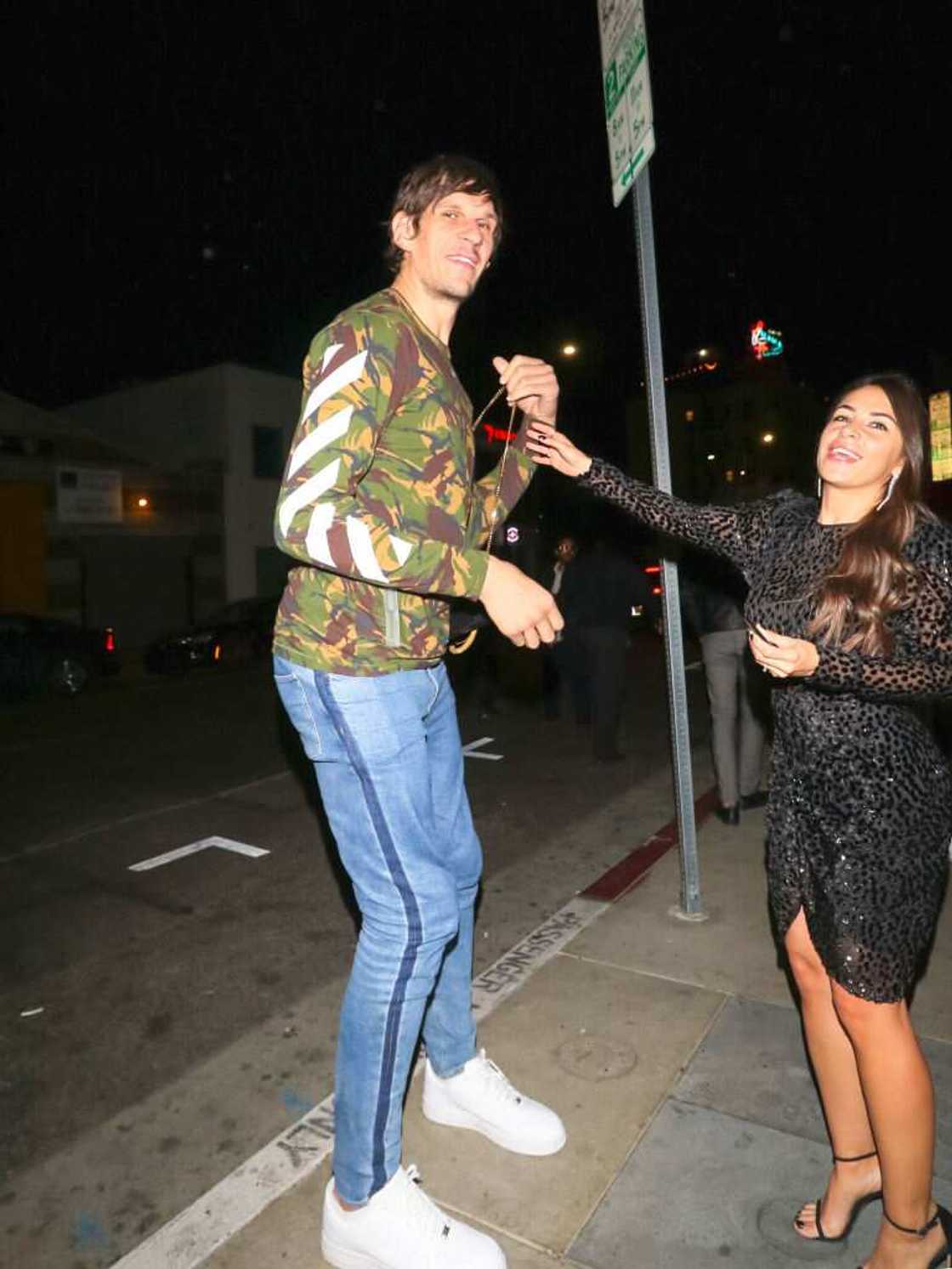 Boban Marjanovic and wife Boban Marjanovic and wife