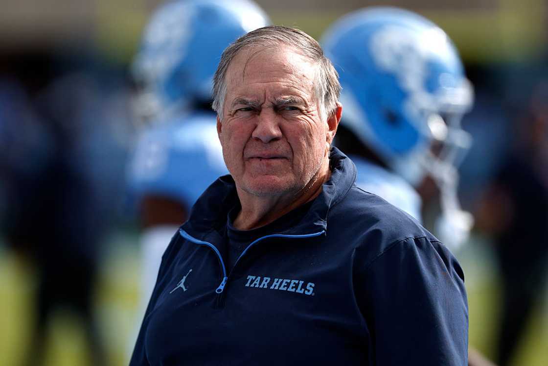 Bill Belichick at Kenan Memorial Stadium Bill Belichick at Kenan Memorial Stadium