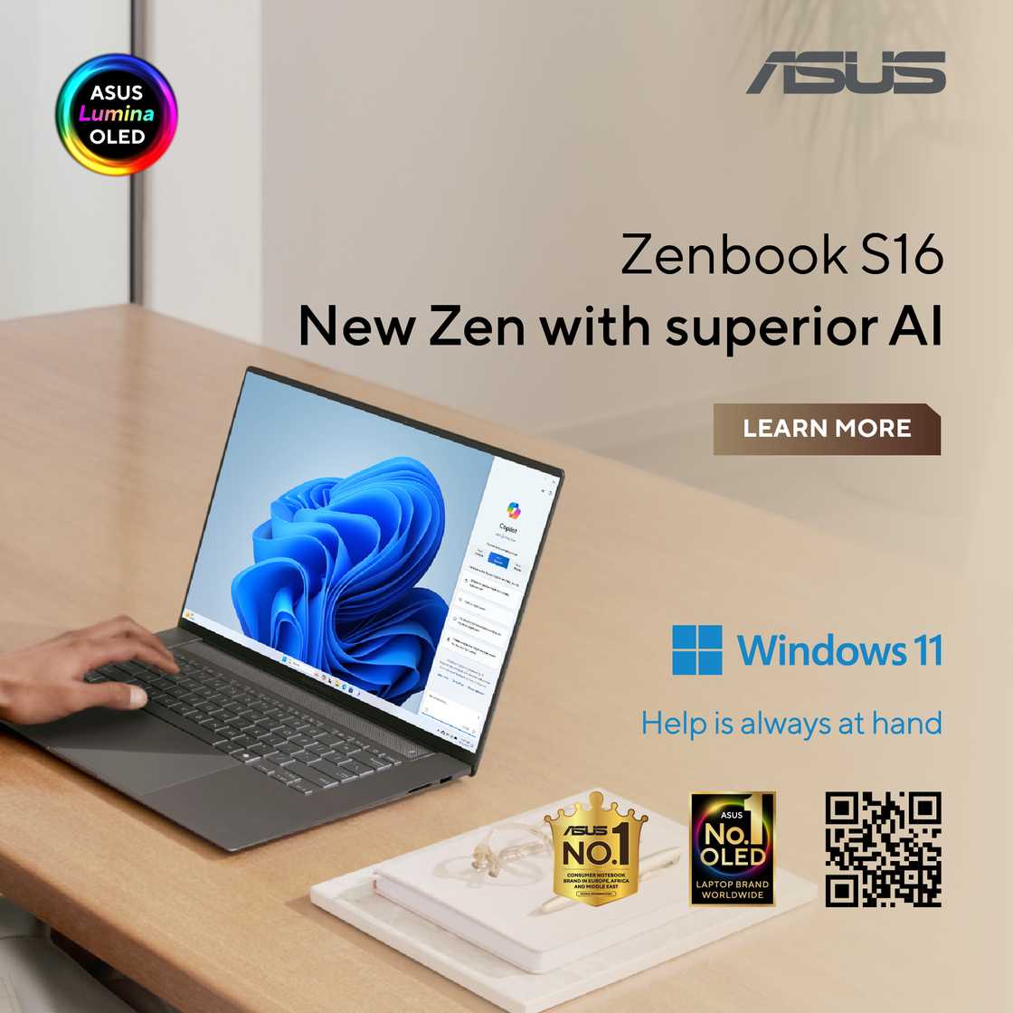 ASUS Zenbook S 16 (UM5606) Review: Redefining Laptop Productivity with AI