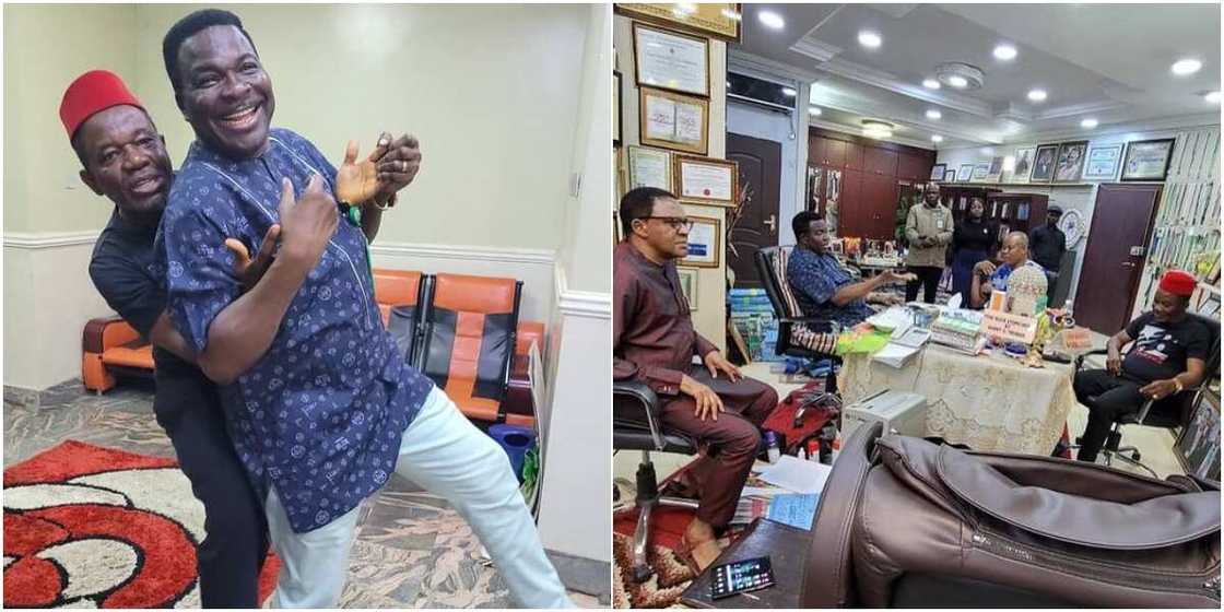 Actor Chiwetalu Agu and human rights lawyer Mike Ozekhome Actor Chiwetalu Agu and human rights lawyer Mike Ozekhome