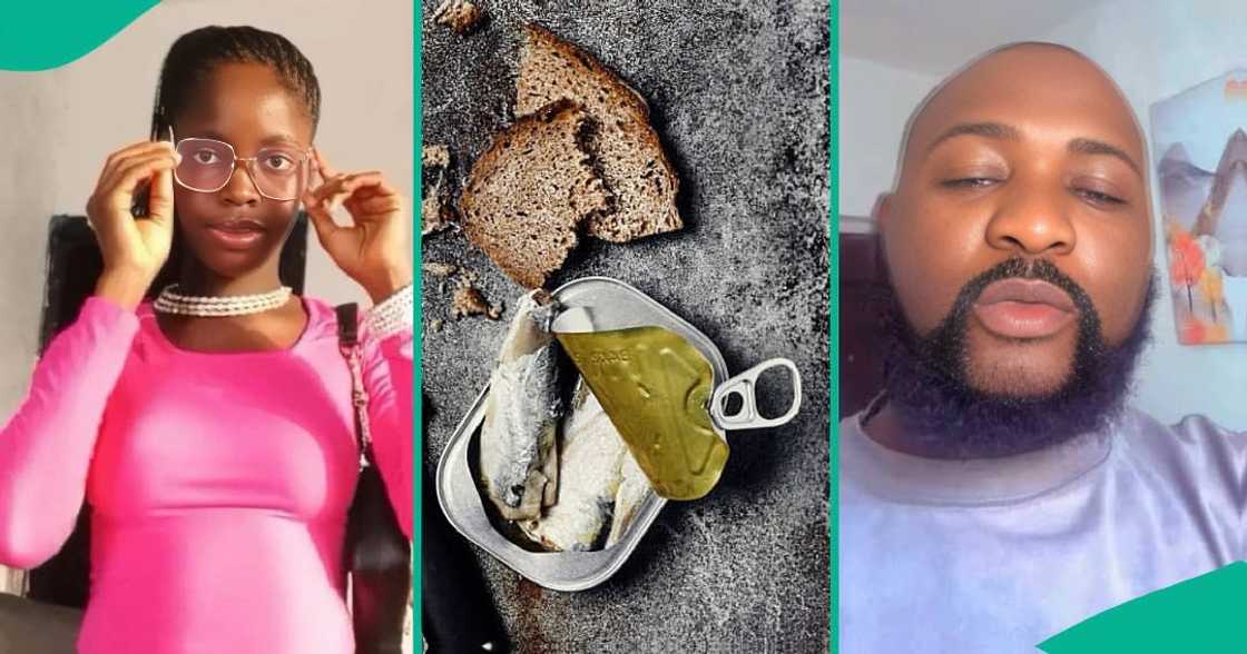 Late Favour's twin sister puts sardine and bread in her sister's grave.