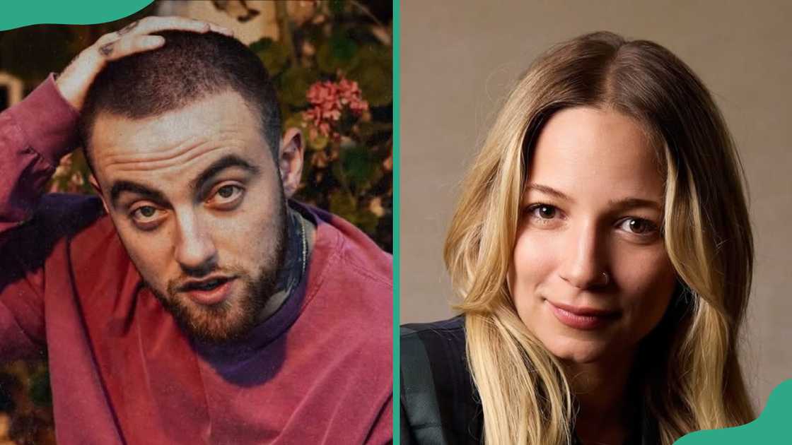 Rapper Mac Miller and writer Nomi Leasure Rapper Mac Miller and writer Nomi Leasure