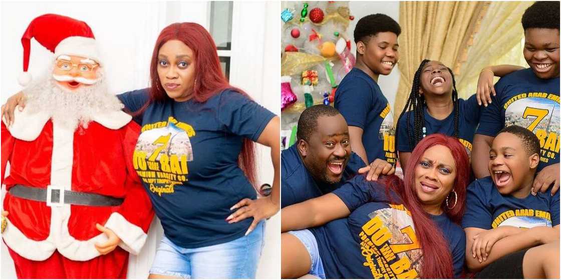 Desmond Elliot and his family Desmond Elliot and his family