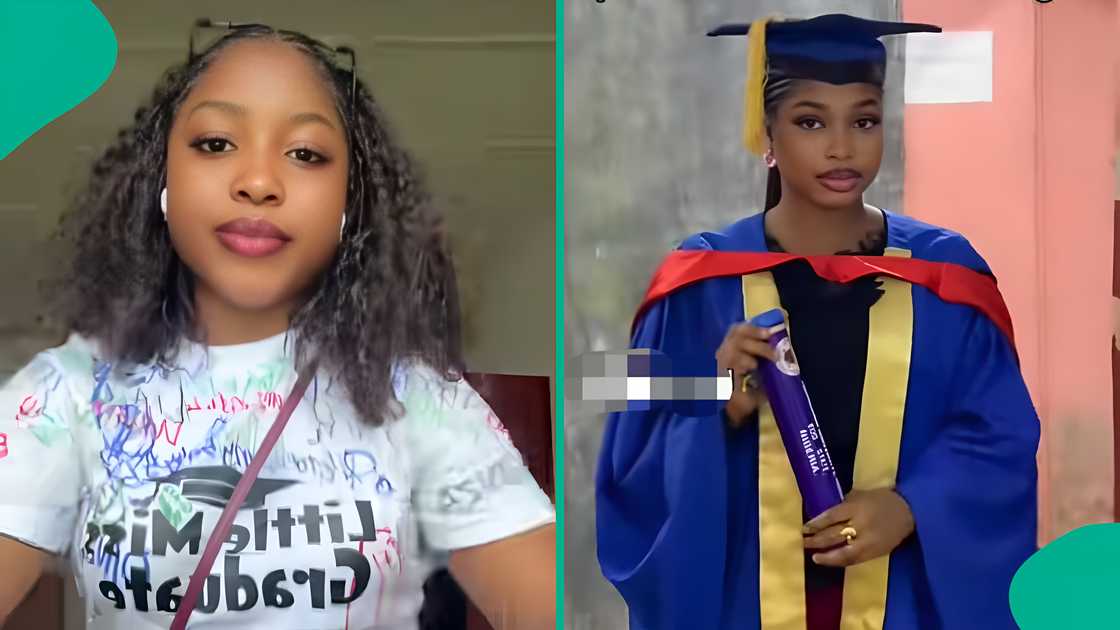 A student of Igbinedion University, Okada, in Edo state, defies odds and graduates with an impressive CGPA. A student of Igbinedion University, Okada, in Edo state, defies odds and graduates with an impressive CGPA.