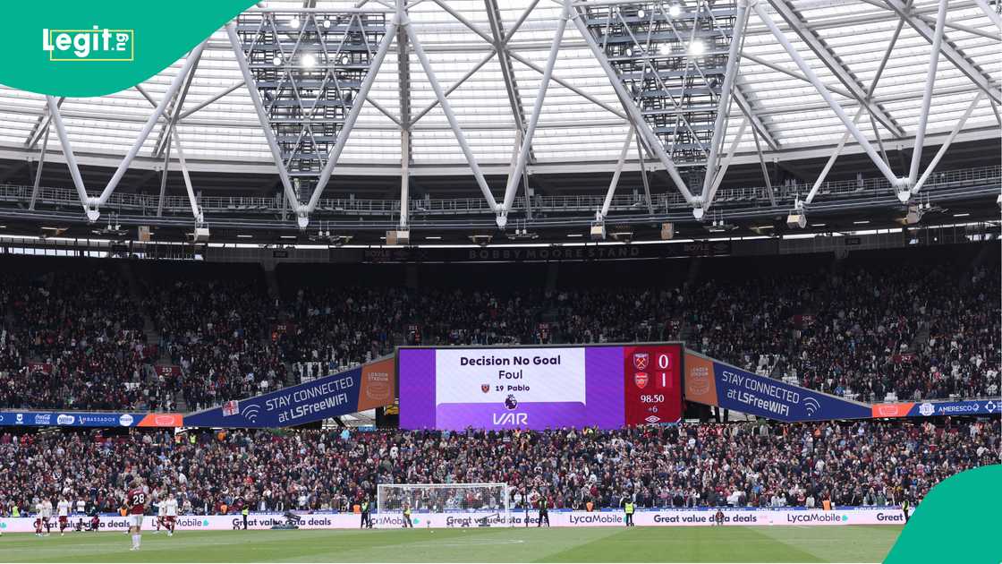 West Ham, Arsenal, London Stadium, Premier League, England.