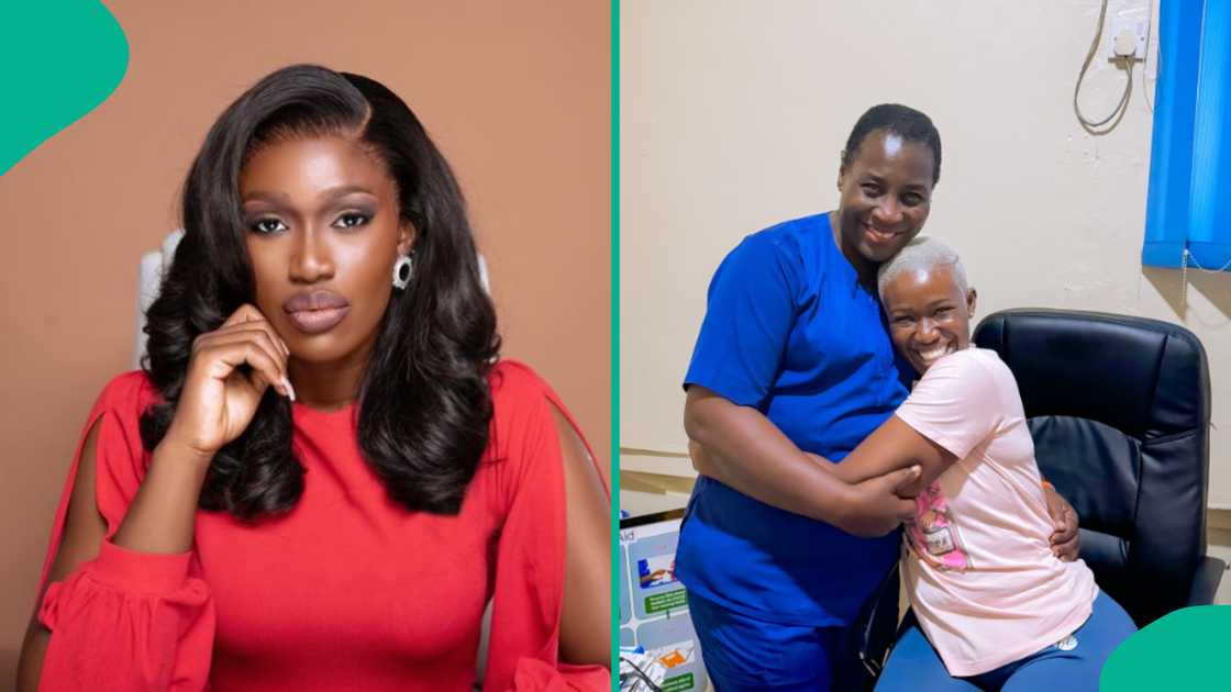 Real Warri Pikin unveils nurse who saved her life when she tried to end it all. Real Warri Pikin unveils nurse who saved her life when she tried to end it all.