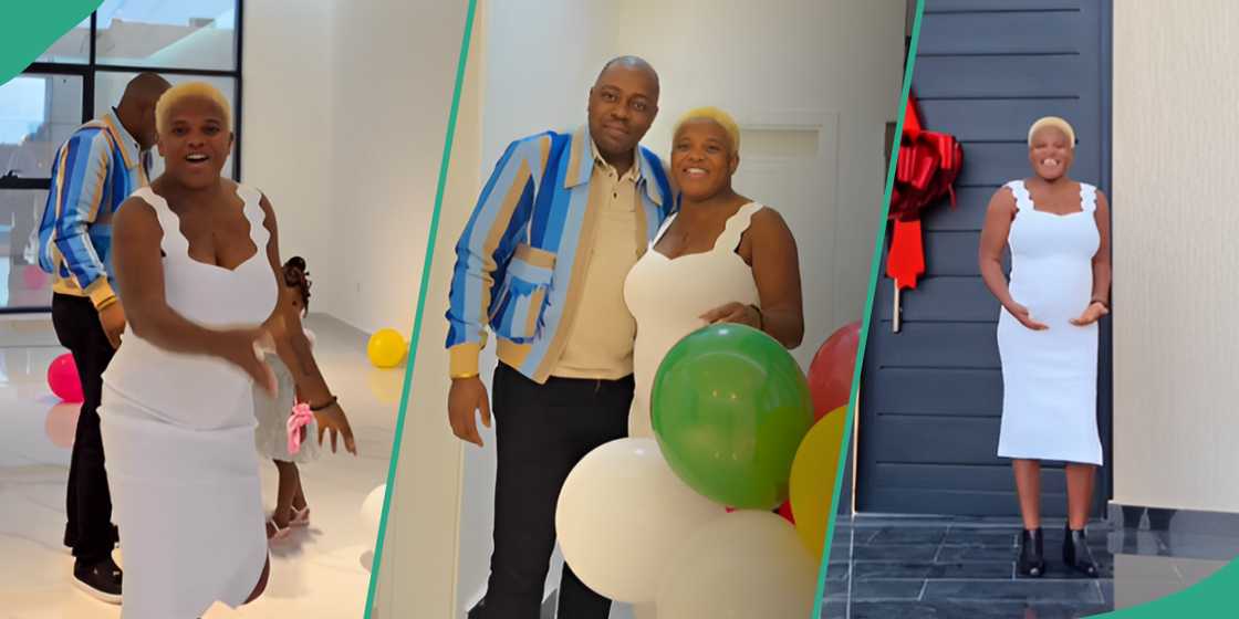 Angela Nwosu receives new house from husband Angela Nwosu receives new house from husband