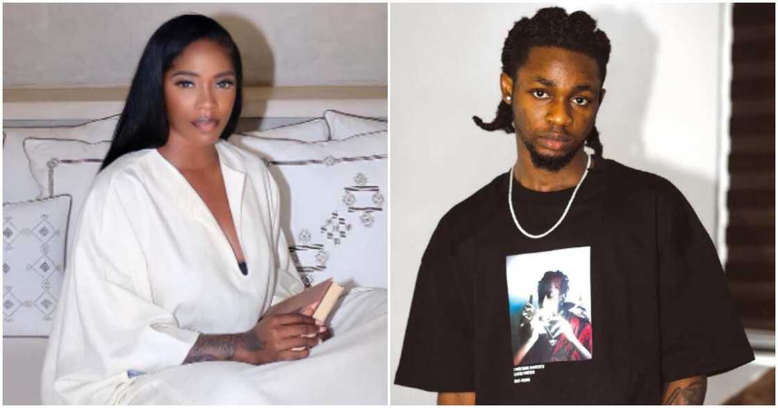 Singers Tiwa Savage, Omah Lay Singers Tiwa Savage, Omah Lay