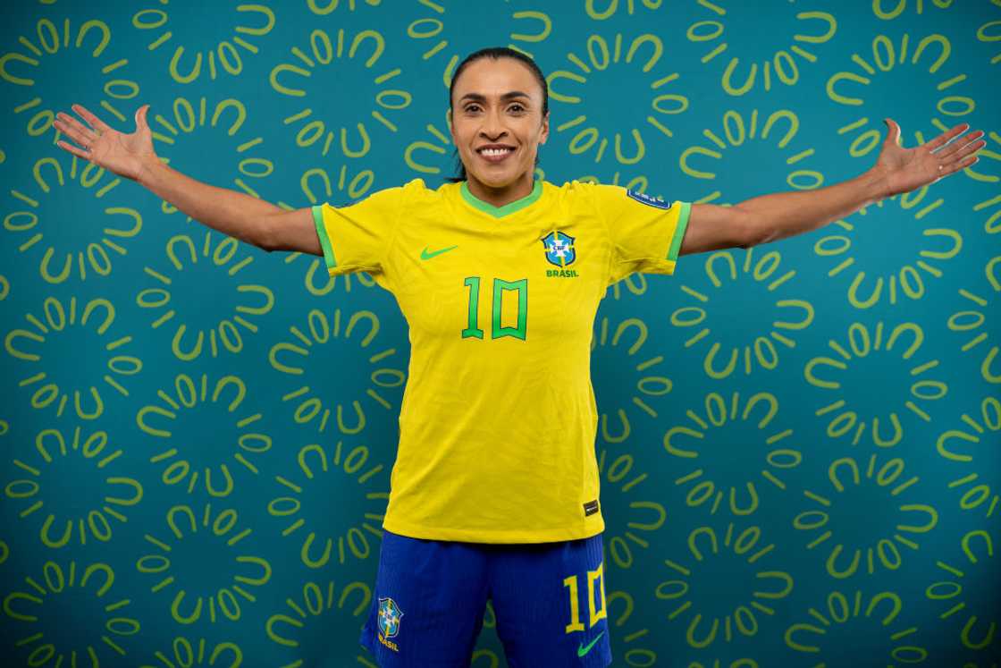 Marta of Brazil in Brisbane, Australia.