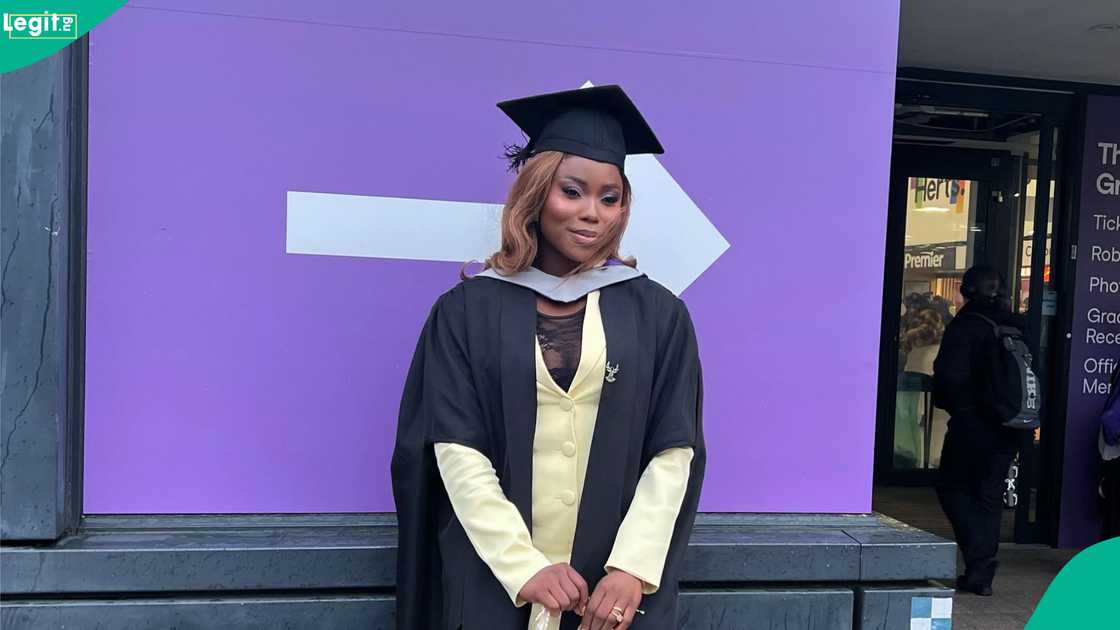 A Nigerian lady in UK cancels wedding to fund Master's education.