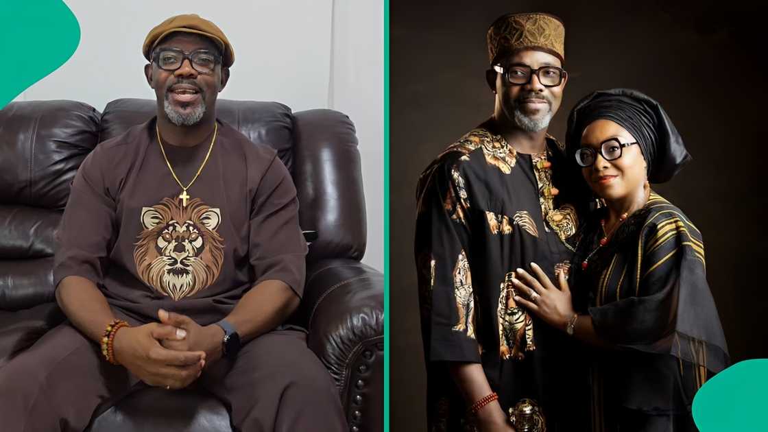 Okey Bakassi has denied claims that his marriage is in trouble, calling the viral post disrespectful.