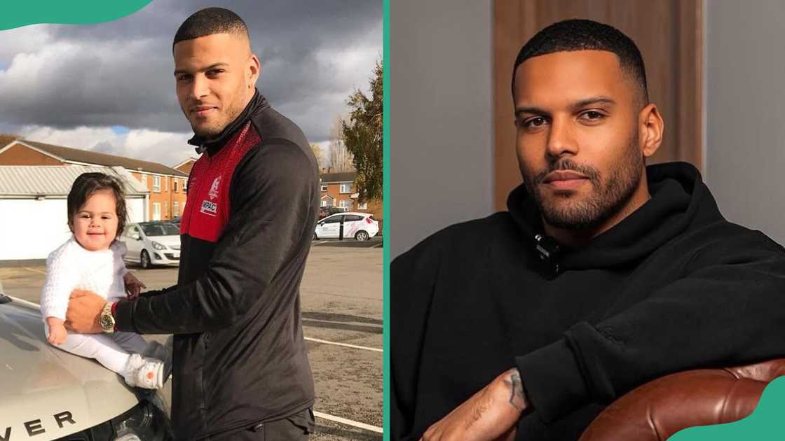 Luis Morrison in a past and recent photo