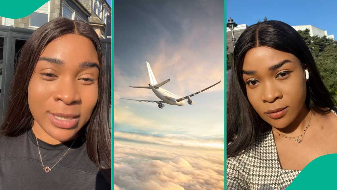 Lady mentions how much she is earning abroad. Lady mentions how much she is earning abroad.